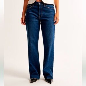 Abercrombie Curve Love Low Rise Baggy Jean Length: Extra Long